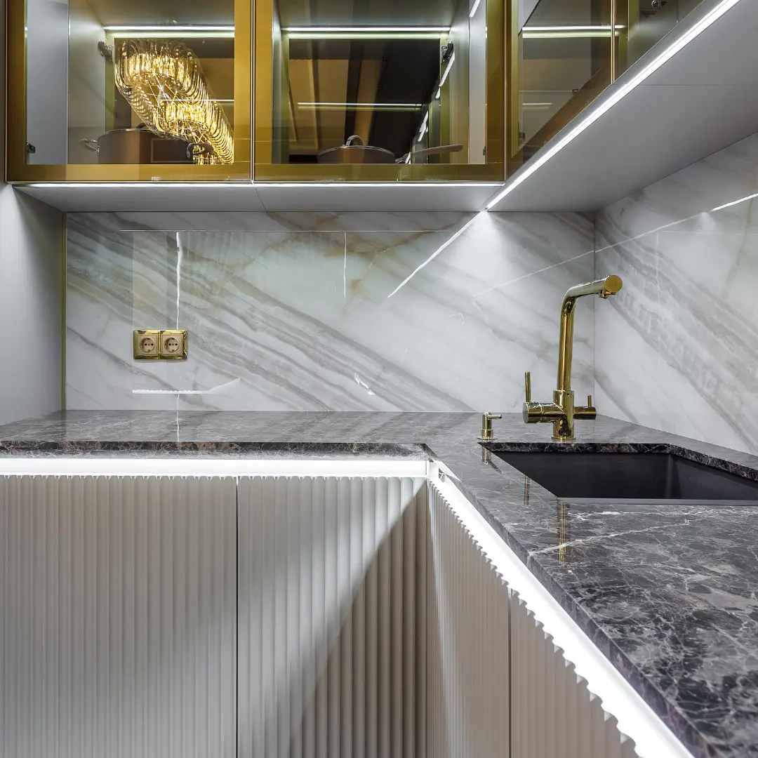 Encimeras de cocina 1 encima marmol cocina