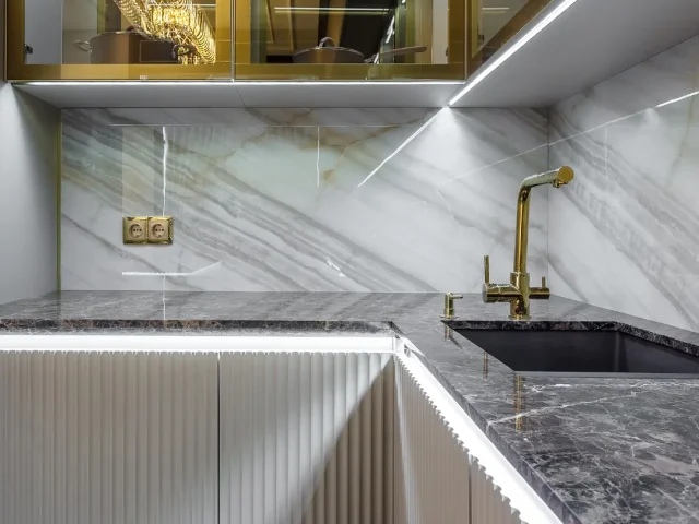 encima marmol cocina